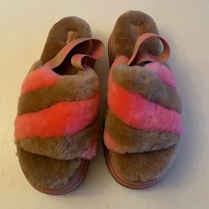 NEW UGG PLATFORM DISCO SLIDES -SIZE 12